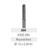 Lab Carbide Bur #M4 - HP Shank
