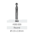 Lab Carbide Bur #M5 - HP Shank