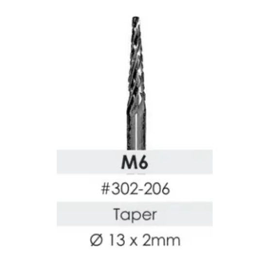 Lab Carbide Bur #M6 - HP Shank