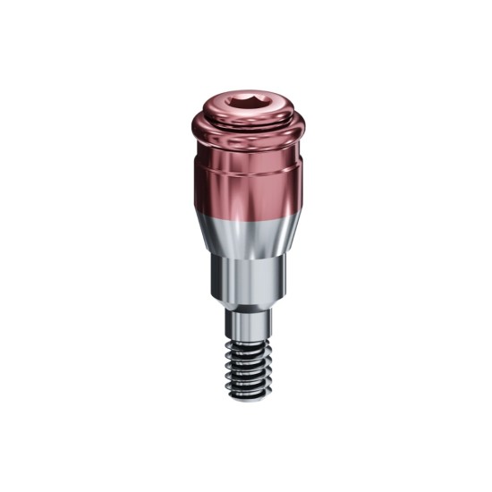 LOCATOR R-Tx Abutment for Straumann Bone Level Implants, RC (Regular CrossFit), 2.0mm Cuff Height