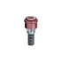 LOCATOR R-Tx Abutment only for Biohorizons Tapered Pro, 3.0mm (Grey), 1.0mm Cuff Height