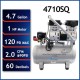 Tools Quiet Flow 4710SQPK Air Compressor & LVLP Spray Painting Kit Tools Quiet Flow 4710SQPK Air Compressor & LVLP Spray Painting Kit