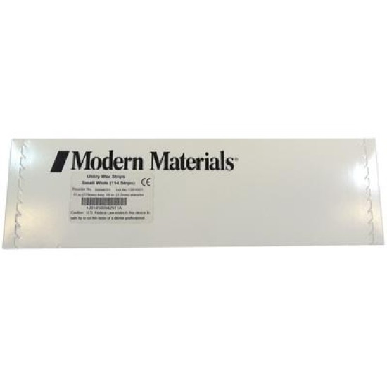 Utility Wax Strips White Modern 114/Bx