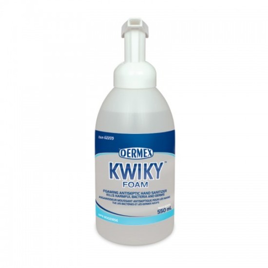 KWIKY Foaming Antiseptic Hand Sanitizer - 550 mL (DD4)