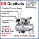 Ultra Quiet, Oil-Free, Lightweight Aluminum Air Compressor
