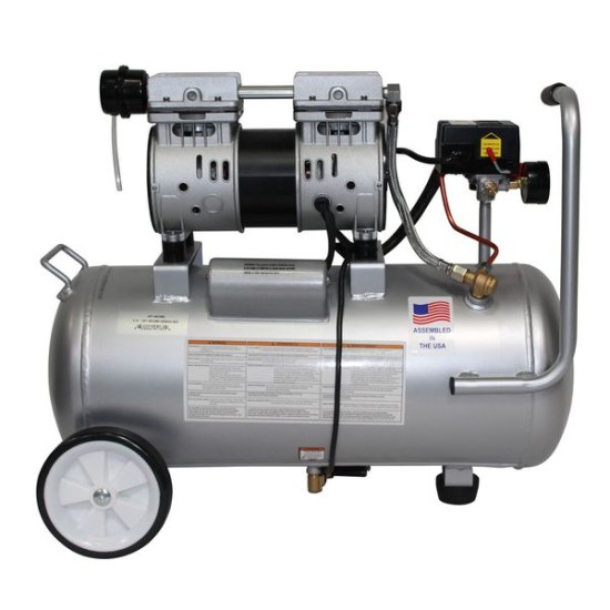 Ultra Quiet, Oil-Free, Lightweight Aluminum Air Compressor