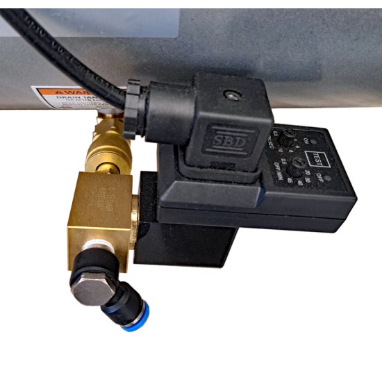 Ultra Quiet, Oil-Free, Lightweight Aluminum Air Compressor with Automatic Drain Valve