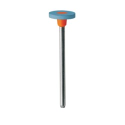 9752M-170-HP-B/O Mounted, Blue/Orange SE Wheel