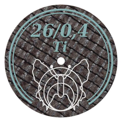 WHITE Butterfly Disc 22 x 0.4 Pk/10