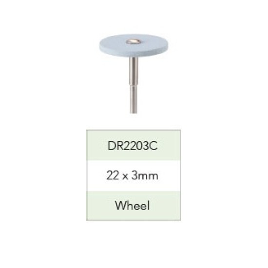 Diastone Emax Polisher 22 x 3mm Wheel