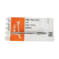 Lab Bur Carbide Cutters â€“ Q, Cross Cut, Medium, HP, 1/Pkg